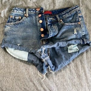 Denies shorts (cheeky)